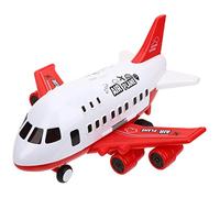 Toddmomy Airplane Large Inertial Model for Interactive Learning Educational Early Development Plaything with Extended Wings for Boys Years Old