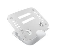 Toddmomy Aluminium Alloy Laptop Stand Adjustable Folding Heat Dissipation Holder Portable Notebook Riser Desk Mount for Home and Office Use