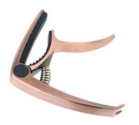 Toddmomy Aluminum Alloy Guitar Capo Clamp for Acoustic Electric Classical and Ukulele Lightweight Portable Guitar Tuner Clip Precise Tuning Accessory Gift for Players