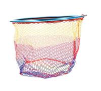 Toddmomy Aluminum Alloy Round Fish Net with Thick Mesh Large Diameter Deep Net Head for Kayak Fishing Fishpond Use and Lobster Catching Expanded Catching Area for
