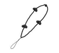 Toddmomy Anti-lost Phone Lanyard Heart Pendant Detachable Acrylic Strap for Smartphones Camera and Gadgets Simple Pure Color Design