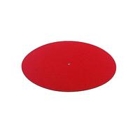 Toddmomy Anti-static Turntable Mat Premium Wool Platter Pad for Vinyl Record Players Anti-vibration Non-slip Design Compatible with All Standard Platters Enhanced Playback Quality and Durab