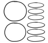 Toddmomy Anti-vibration Rubber Rings 8pcs with Easy-on Design Universal Shock Mount Rubber Bands for Microphone for Mobile Recording Setups and Busy Environments