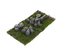Toddmomy Artificial Turf Model Lifelike DIY Grass Lawn for Miniature Landscapes Diorama Easy Installation Fake Turf for Scenic Railway Layouts Home Decor
