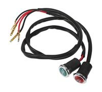 Toddmomy Atv Gear Indicator Light Reverse Gear Display Lamp 2pcs Rubber Material with Simple Structure, Easy to Install for Motorbike and Quad Bikes Suitable for Off-road and Sand Dune