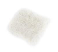 Toddmomy Baby Photo Blanket Faux Fur Mat Basket Baby Photo Wrap Sack Newborn Photography Props for Toddler Infant 70x60cm White