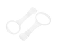 Toddmomy Baby Pull up Rings Toddler Stand Ring Handle 2pcs for Playpen and Crib with Easy Installation Versatile Use Made of Sturdy Pp Material, for Nursery the Go Use