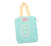 Toddmomy Baby Tissue Storage Bag Portable Baby Wipe Container Hanging Stroller Storage Bag Light Green Cotton Material No Strange Smell Can Be Hung to Stroller
