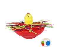 Toddmomy Balance Game for Interactive Chick Noodle Sticks Tabletop Game Develops Hand Eye Coordination and Logical Thinking Skills for Boys