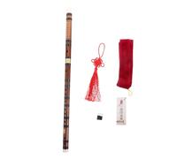 Toddmomy Bamboo Flute Instrument Portable Chinese Flute for Beginners Boys and Girls Musical Instrument Traditional Bamboo