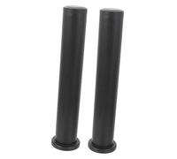 Toddmomy Barbell Protector Sleeve Flat Handle Grip for Dumbbell Barbell Removable End Cap Non-slip Pp Plastic 2inches Gym Accessory