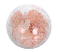 Toddmomy Battery Operated Himalayan Salt Night Lamp with Rock Salt Design and Elegant Globe for Personal Home Lighting