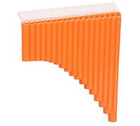 Toddmomy Beginner Pan Flute C-key Musical Instrument Traditional Panpipe for Boys and Girls Practice Classroom Use