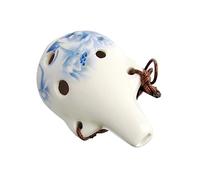 Toddmomy Beginners Practice Ocarina Portable Musical Instrument for Flower Design Wind Instrument Ocarina for Boys and Girls