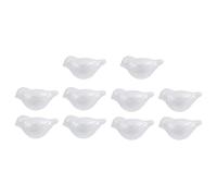 Toddmomy Bird Embryo Painting Tool 12 Pcs Foam Craft Kit for Kids DIY Table Tennis Paddle Decoration Home Fun Activities
