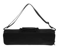 Toddmomy Black Oxford Cloth Flute Case and Clarinet Carrying Bag with Multi-functional Load and Convenient Design for Musicians, Simple Appearance and Sturdy Storage Solution