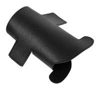 Toddmomy Black Pu Leather Trumpet Wrap for Musical Instruments Simple to Install and Extend Trumpet Life and Cornet Use in Band or Orchestra