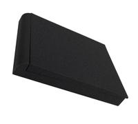 Toddmomy Black Speaker Isolation Pad with Sponge Cushion for Vibration Absorption, Acoustic Mat Sound Deadening Accessory Suitable for Studio Monitoring
