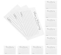 Toddmomy Blessing Cards and Fine Workmanship 50pcs with Simple Design Graduation Gifts Wedding Congratulation Cards for Birthday Party for Friends and Relatives