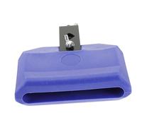 Toddmomy Blue Plastic Latin Percussion Jam Block with Mounting Clamp and Mallet Durable Drum Accessory for Cow Bell Holder Lightweight and Portable Musical Instrument Part for Drummers