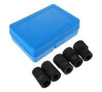 Toddmomy Bolt Extractor Socket Set for Quick Nut Removal and Stripped Screw Remover, Made of Sturdy Chrome Molybdenum Steel with Anti-Slip Design and Multi-Size Precision Extraction