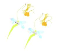 Toddmomy Boost Your Cat's Mood 2 Pcs Hanging Cat Swing Teasing Playthings Door Swing Cat Toy Set