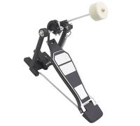 Toddmomy Bottom Drum Pedal Drum Kit Bass Drum Practice Key Foot Kick Single Bass Pedals Percussion Instrument Drum Mallets Accessory Jazz Drum Pedal Drum Hardware Black Zinc Aluminum Alloy