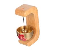 Toddmomy Brass Magnetic Door Chime with Smart Night Mode Audible Visitor Alert for Business and Home Entry Decorative Doorbell Producing Pleasant Clear Tone Brass Build for Porch Garden