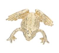 Toddmomy Brass Pulls with Chinese Toad Design Polished Handles for Cabinets and Dressers Decorative Brass Handles for Kitchen and Furniture Upgrade Tarnish-Resistant Pulls for Home Decor