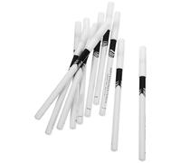 Toddmomy Breakup Proof and Wood Material 10pcs Eyeliner White Eyeliner Pens with Makeup Effect Makeup Supply for Personal Home or Professional Salon Use