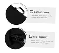 Toddmomy Breathable Pet Seat Cushion for Rear Single Seat Black Non-slip Dog Travel Mat with Easy Installation Comfortable Vehicle Pad for Safe Pet Journey