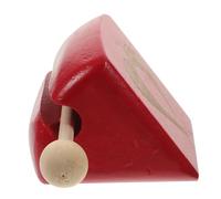 Toddmomy Buddhist Percussion Wooden Knocker with Stick Early Education Musical Instrument for Suitable for Meditation and Cognitive Development