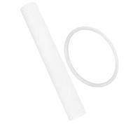 Toddmomy Buddhist Singing Bowl Mallet with 8.5cm White and Padded Cushion, Nepalese Sound Bowl Striker Stick for Meditation