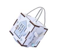 Toddmomy Busy Activity Cube Wooden Montessori for Educational Busy Board with Bright Colors Basic Life Skills Cognitive Development and Fine Motor Learning Boy Girl and Preschool