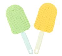Toddmomy Cat Brush for Long Hair 2Pcs Double-Sided Washable Pet Hair Removal Comb for Indoor Cats and Dogs Grooming Shedding Control