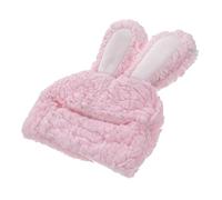 Toddmomy Cat Costume Hat with Bunny Ears for Pets Adorable Headwear for Cosplay Parties and Easter Celebrations Comfortable Fit and Cute Design