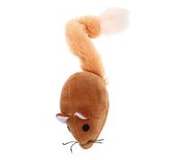 Toddmomy Catnip Mouse Toy Soft Plush Chew Toy for Indoor Cats Interactive Cat Teeth Cleaning Fun Pet Play for Kittens Lightweight and Entertaining Mouse Design