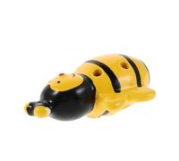 Toddmomy Ceramic Bee Shape Ocarina Alto C Musical Instrument for Beginners Yellow Educational Chinese Flute with Traditional Craftsmanship and Compact Design for Developing Musical Skills