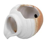 Toddmomy Ceramic Fountain Jar Tabletop Water Feature Pot for Indoor Use with Easy Installation and Maintenance, Artistic Ceramic Pot for Fish Tanks and Aquariums, Home Interiors Ornament
