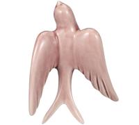 Toddmomy Ceramic Hanging Swallows Nordic Bird Wall Decor Smooth Delicate Surface for Indoor and Outdoor Home Living Room Bedroom Garden Office 6.50 X 4.72 X 3.15In