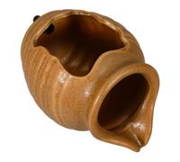 Toddmomy Ceramic Water Feature Indoor Waterfall Jar with Timeless Classical Design, Easy to Maintain and Boost Oxygen Levels, for Living Room Fish Tank Decoration