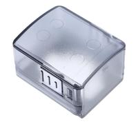 Toddmomy Childproof Lock Box Safety Door Lock Cover Protect Boy Girl from Locking Inside Plastic Door Handle Safety