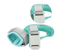 Toddmomy Children Anti-Lost Wrist Band Rope, Adjustable Pu and Cotton Safety Traction Strap with Sensor Lock for Outdoor Use and Crowded Places