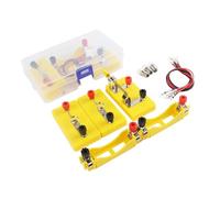 Toddmomy Circuit Learning Kit for Students Basic Electronic Physics Experiment Kit Series and Parallel Circuit Machine
