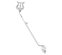 Toddmomy Clarinet Music Score Stand Marching Lyre Clip for Flute Saxophone Portable Holder Lightweight Design for Comfortable Playing and