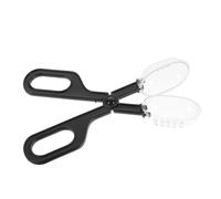 Toddmomy Clean The Clip Reptile Feeding Tong Clip Plastic Tongs for Lizards Snake Leopard Gecko Accessories Reptile Supplies Feeder Tool