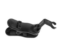 Toddmomy Clip Microphone Holder for Flute and Wind Instruments Quick Installation Mic Clamp for Recorder and Hulusi Versatile Professional Audio Accessory