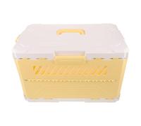 Toddmomy Collapsible Pet Carrier for Cats and Small Dogs - Foldable Kitten Travel Kennel Breathable Puppy Crate Cat Outdoor Carrier for Airplane - Foldable Travel Case