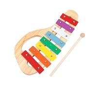 Toddmomy Colorful Hand Knock Piano Wooden Percussion Instrument Portable Xylophone for Boy Girl Safe Eco-friendly Design for Music Exploration for Toddlers and Early Childhood Development