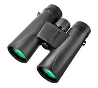 Toddmomy Compact Binoculars for Travel and Bird Watching High Definition Low Light Night Vision Fmc Multi-coated Lens with Large Aperture Portable Pocket for Hiking Concerts Camping